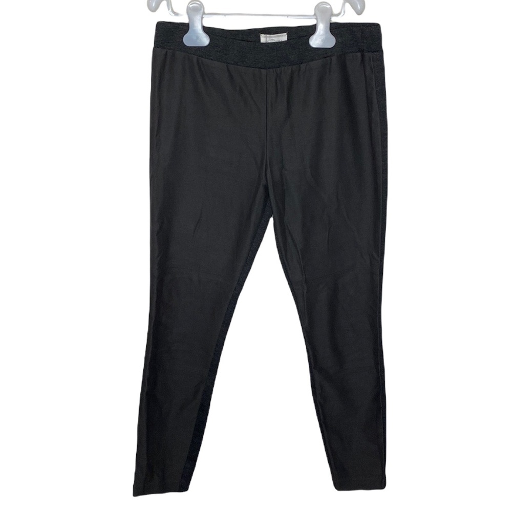 Lou & Grey paneled Ponte stretch leggings size S